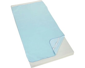 シーツ シングル 防水 ブルー防水シーツ 四隅ゴム付きタイプ 幅95×長さ180cm 亀屋 │ 介護用品 おもらし おねしょ 失禁 尿漏れ こども モレ おねしょシーツ 高齢者 お年寄り ペット 乾燥機OK 洗濯機OK 脱水機OK 在宅介護 ベッドメイク 施設 病院 老人 シニア キッズ