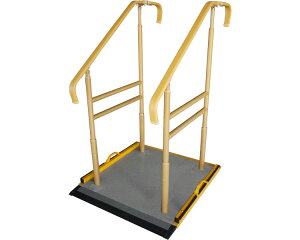 シコク 手すり ベストサポート手すり 微笑の秋桜EX 1-2/633-112 小タイプ |屋外 手すり 玄関 手すり 介護 昇降 転倒防止 介護用品 置くだけ 介護 置き型 工事不要 高齢者 介護用品 立ち上がり 補