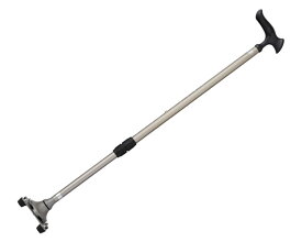 四点杖 かるがも4ポイントステッキ ステンカラー WB3826 長さ71〜93cm（10段階2.5cmピッチ）フジホーム │ 4点杖 多点杖 杖 ステッキ 屋外用 外出用 高齢者 介護用品 お年寄り 老人 シニア 在宅介護 病院 老人ホーム デイサービス