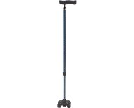 杖 杖介護 クワドケイン GQC-10 （長さ66〜91cm） マキテック｜つえ ステッキ 4点多点伸縮 両手 長さ調節…