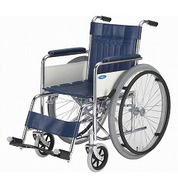 スチール製標準型車いす ND-1 日進医療器 車椅子 車いす 車イス 欠品（未定） | 介護・生活雑貨のライフプラザ