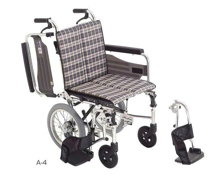 楽天市場】アルミ介助車いす SKT-2 ミキ（軽量 コンパクト スリム 室内  