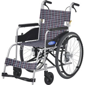 車椅子 軽量 折り畳み アルミ自走車いす　NEO-1 日進医療器（車椅子 車いす 車イス）