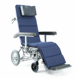 リクライニング 車椅子 フルリクライニング車椅子　RR60NB カワムラサイクル リクライニング 車椅子 車いす 車イス 折りたたみ ベッド 移乗 介助 補助 平行移乗 高齢者 お年寄り 在宅介護