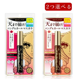 【クーポン利用で最大150円OFF】【即納】【リニューアル発売・国内正規品・メール便発送】伊勢半 KISS ME キスミー ヒロインメイク ロング UP マスカラ スーパーWP 01ブラック・02ブラウン 6g まつ毛美容液配合 長時間にじみにくい スーパーウォータープルーフ
