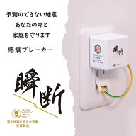 【10％OFFクーポン配布中】【国土強靱化担当大臣賞 受賞】感震ブレーカー 瞬断 震度5強以上の揺れを感知…