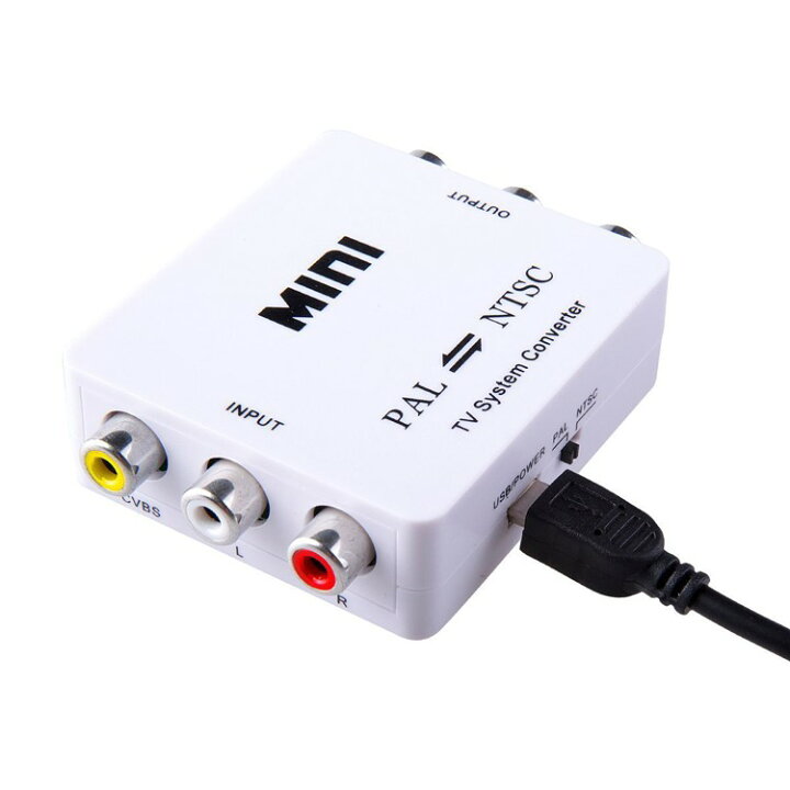 楽天市場】NTSC-PAL 形式変換アダプター 双方変換コンバーター USB 