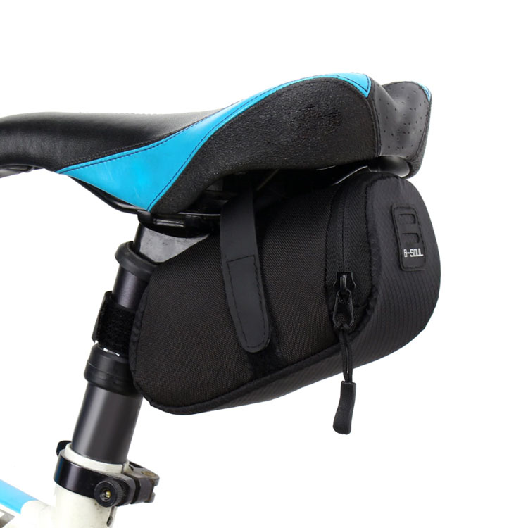 自転車用サドルバッグ かんたん装着バイクバッグ 撥水加工小物入れ 耐久 対候性抜群 LP-SSOU13006 送料無料