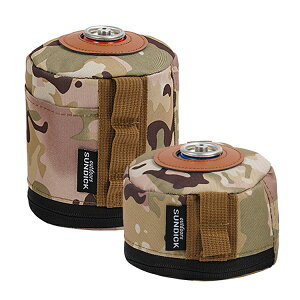 アウトドア用OD缶ケース 迷彩柄 900Dオックスフォード製 ODガス缶カバー 軽量 LP-SDKMC230 送料無料