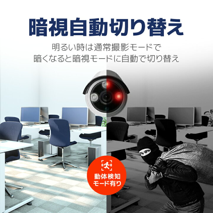 楽天市場】ワイヤレス防犯システム 12インチモニター付きワイヤレス 