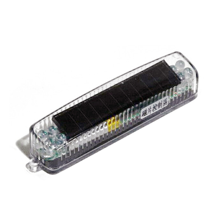 LEDライト ソーラー充電式 2個セット 防水 フォグライト テールランプ 汎用 LP-CARSS06 送料無料