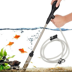 水槽清掃 槽清掃パンプ ポンプ 水槽水換え 手動式 砂利掃除機 アクアリウム 手動式サイフォンパンプ 底砂クリーナー 手動 フィルター 排水 水換え 砂清掃 水槽クリーナーポンプ 強力 水質浄