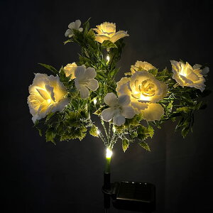 【ポイント 5倍UP !】2本セット ソーラーライト LED 埋め込みライト かわいい 屋外ガーデンデコレーションライト イルミネーションライト ソーラーパネル付き 環境にやさしい 省エネ 防水 防