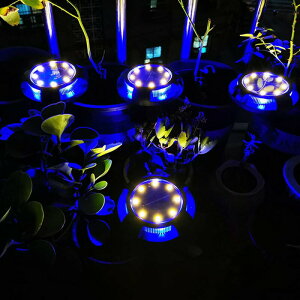 【ポイント 5倍UP !】ソーラーライト 屋外 防水 埋め込み式 おしゃれ 8LED+4LED ガーデンライト 高輝度 ソーラーパネル充電 壁掛け可能 IP65防水 光センサー 自動点灯/消灯 車道/玄関/階段/歩道/庭