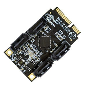 Mini PCI Express PCI-E to SATA 3.0 gJ[hA4|[gA_v^[Ro[^[ 6Gbpsn[hhCuASSDpB
