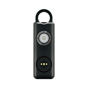 防犯ブザー LEDライト付き 防犯警報器 パーソナルアラーム ミニ緊急LED懐中電灯を備えた130dB自己防衛アラーム キーチェーン 少女や高齢者向けの安全な個人保護 防犯アラーム USB充電機能付き