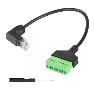 RJ45˂[qAC[Tlbg RJ45IXvO8s˂ڑRlN^A90xȂACat7 Cat6 Cat5e C[TlbggCCTVfW^DVRlbg[NA_v^ij