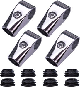 パイプ ジョイント 25mm T字 継ぎ手 4個セット アルミ メタル ラック 棚 組み立て 固定 DIY (T字 4個セット)