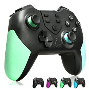 コントローラー スイッチ 背面ボタン付き プロコン マクロ機能 連射コントローラー HD振動 TURBO連射機能付き 連射コン 6軸ジャイロセンサー搭載 連射 無線 Bluetooth接続 550mAh 大容量