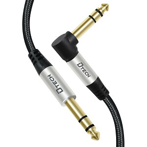 DTECH 6.35mm I[fBIP[u L M^[P[u IX-IX iC 6.35mm WbN XeI 6.35mm ϊ P[u 1/4 TRS oX P[u ypP[u M^[ x[X ~LT[ Av