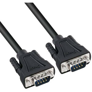 DTECH RS232C VA P[u 3m NXP[u kfP[u D-Sub9s IX - D-Sub9s IX DB9 Null Modem Cable