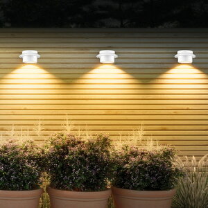 \1/ソーラーライト 屋外 ソーラーガーデンライト 柵灯 夜間自動点灯 取付簡単 フェンスライト 自動点灯/消灯 庭園灯 車道/玄関/階段/歩道/庭/芝生 園芸