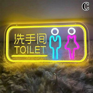 TOLIETlICg  LED gCTC USBd AN ̃lITC Men Women j  WC Ŕ gC \  TCv[g W  toilet sign ItBX Xg 