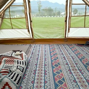 レジャーシート 厚手 大判 アウトドア 大きめ 防水 断熱 軽い 洗える おしゃれ 厚底 中綿入り コンパクト 折りたたみ アウトドア用 (ペルシャ・グレー, 200-200cm)