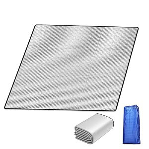 レジャーシート厚手 両面アルミ 防水 防湿 断熱 断熱 で快適な キャンプ 銀マット 収納袋ピクニックシート軽量 コンパクト 折りたたみ 多用途 軽量 遠足 運動会 お花見 ビーチ キャンプ アウ