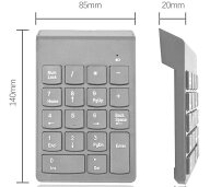 テンキー ワイヤレス テンキーボード 電卓 パソコン キーボード 無線 Bluetooth ブルートゥース 非対応