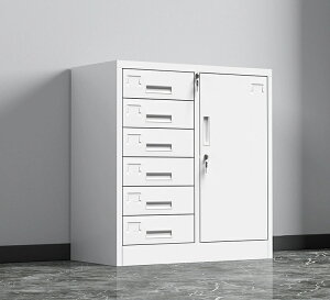 事務室の低いキャビネット机の下の資料の収納キャビネット鍵付きの引き出しのキャビネット印刷のキャビネットの収納のキャビネット小型のファイルキャビネットです