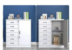 ファイルキャビネット事務室資料キャビネット財務証明キャビネット鍵付きファイル収納キャビネット引き出し低いキャビネット鉄のキャビネット