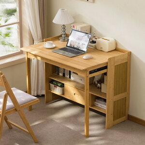 子供の折りたたみ机本棚組み合わせ小中学生机机家庭用寝室机机机パソコン机学習机
