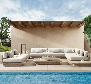 O̕ʑ̃K[f̒̃\t@̍Cނ̉Ƌ̉ÕW[ze̖h̃oRj[̃\t@ł