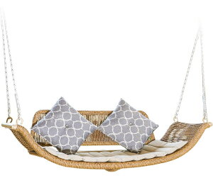 屋外別荘庭の籐椅子ソファレジャーガーデンテラス貴妃の寝椅子屋外の籐椅子揺り椅子ブランコです