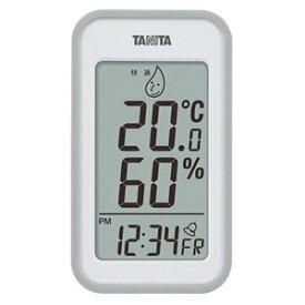 タニタ デジタル温湿度計 （グレー） TT-559 （-5～50℃）