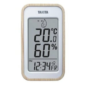 タニタ デジタル温湿度計 （ナチュラル） TT-572 （-5～50℃）