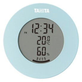 タニタ デジタル温湿度計 （ライトブルー） TT-585-BL （-5～50℃）