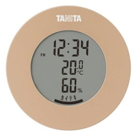 タニタ デジタル温湿度計 （ライトブラウン） TT-585-BR （-5～50℃）
