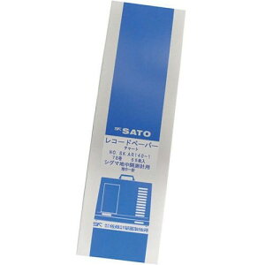 SATO 佐藤計量器 シグマII型地中隔測温度記録計 (1針) 7日用 (55枚入) 7200-62