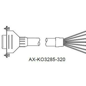 A&D PC用ケーブルユニット 3m (D-Sub 9P) AX-KO3285-320