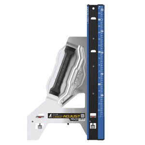 シンワ測定 丸ノコガイド定規 エルアングル Plus アジャスト 45cm 併用目盛 73180