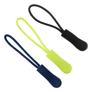 【5個セット】ジッパータブ ファスナー用プルコード 交換用に プラー スライダー バックパック 手芸 DIYに LST-PVC05S
