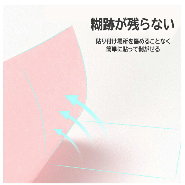 楽天市場】【5冊セット(計2000枚)】付箋（ふせん） 4色入り各色100枚 