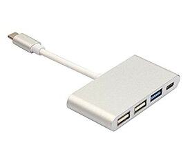 Type C to USB3.0 USB2.0×2 Type C 変換アダプター 新型Macbook ChromeBook Pixelなど対応 高速データ転送 充電 HUB ハブ LST-TPC2USB