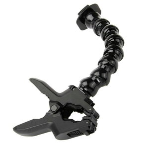 GoPro SJCAM EKEN�ȂǃA�N�V�����݊� �N�����v�}�E���g �O�[�X�l�b�N �p�x�������R �e��X�|�[�c�J������ ���̓N�����v �t���L�V�u���A�[�� ���芴 LST-TAKOCLAMP09