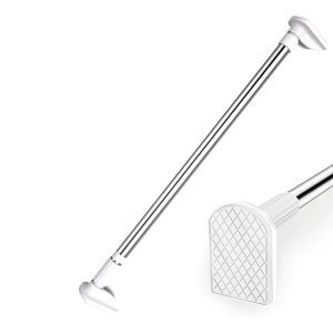 強力突っ張り棒 つっぱり棒 ステンレス 強い負荷 ドリル不要 クローゼットロッド カーテンロッド シャワーカーテンロッド 物干し竿 洗濯干し 布団干し 室内 屋外 直径25mm(取付寸法70~120cm) 2m