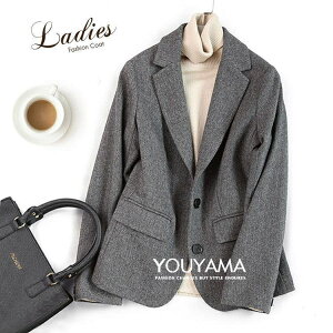 テーラードジャケット レディース アウター チェスターコート 長袖 きれいめ 襟あり 厚手 春 秋 冬 ゆったり 20代 30代 40代