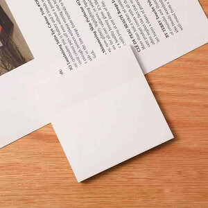 PBM 透明フィルムふせん 半透明 付箋 キレイに剥がせる 見出し インデックス ノート 300枚セット