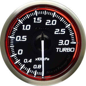 {@ Defi (ftB) [^[y Racer Gauge N2 RED z 52 ^[{v 300kPa DF16103